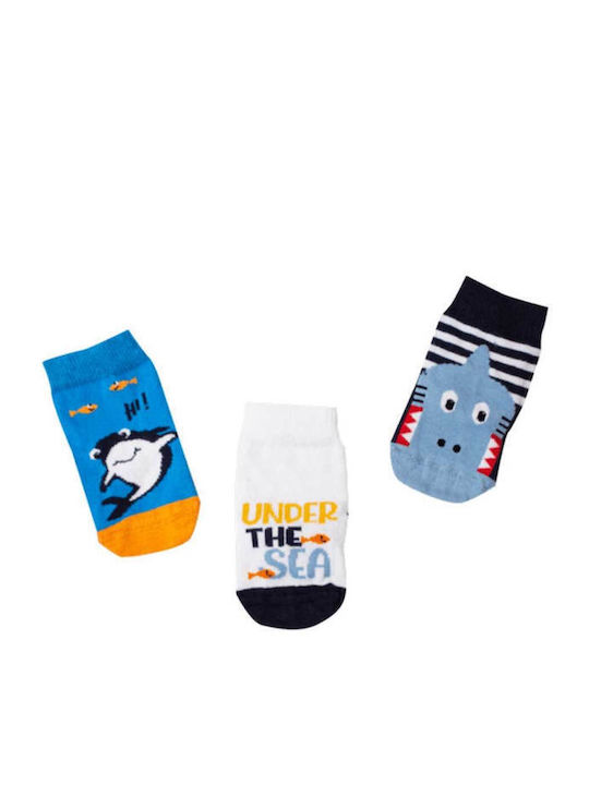 Vtex Socks Παιδικές Κάλτσες Πολύχρωμες 3 Ζευγάρια