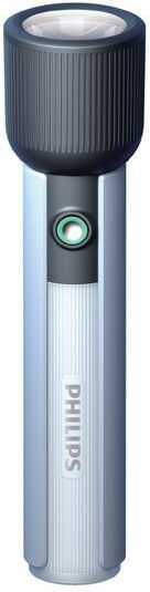 Philips Επαναφορτιζόμενος Φακός LED IP44 με Μέγιστη Φωτεινότητα 400lm