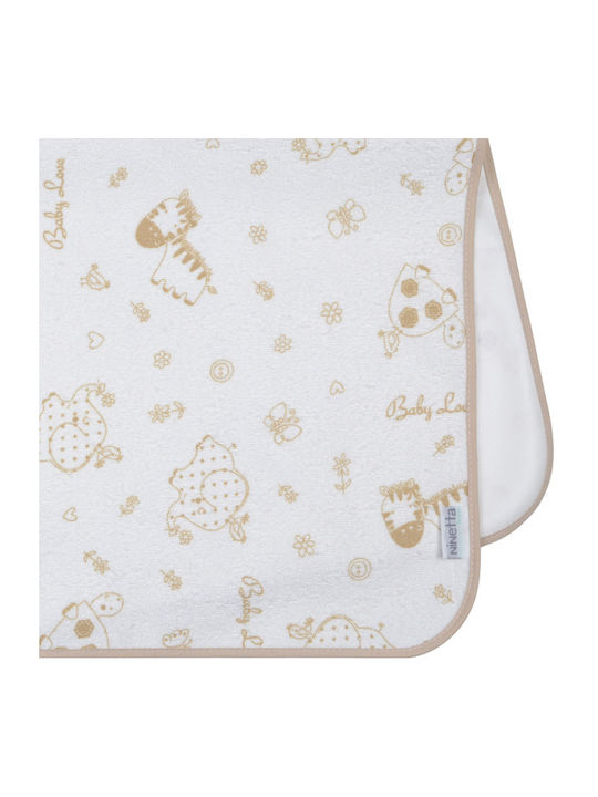 Ninetta Bebe Waterproof Changing Pad Beige 60x9...