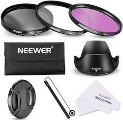 Neewer 10074737 Σετ Φίλτρων Φακού UV / CPL / Έγχρωμο / PL 55mm