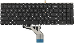 Tastatură Laptop Oem Hp 250 G7 255 G7 15-DA 15-DB Retroiluminată Neagră Engleză (SUA) Tastatură Laptop Oem Hp 250 G7 255 G7 15-DA 15-DB Retroiluminată Neagră Engleză (SUA)