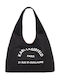 K Rsg Stoff Damen Schultertasche Schwarze
