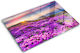 Glass Kitchen Chopping Surface Flower Design In The Mountains 80x52 Cm