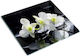 Multipurpose Glass Kitchen Board Tempered Glass Orchid 60x52 Cm