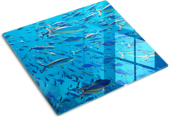 Glas Schneidebretter Für Tägliche Verwendung Korallenfisch 60x52 cm