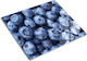 Glas Schneidebrett Küchen Modernes Design Gebrühtes Glas Blaubeeren 60x52 cm