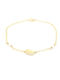 Damentrauring aus 9K Gold 17cm