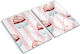 Glas Schneidebrett Küchen Schutz Dekoration Muffins 2x40x52 cm