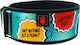 Straight Weightlifting Belt Send It By Nick Mathew-2pood