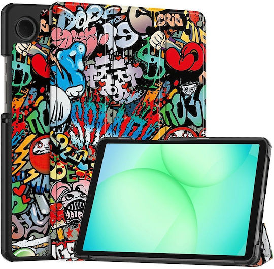 Techsuit Foldpro Flip Cover Πολύχρωμη (Samsung Galaxy Tab A11, A9)