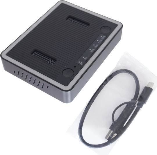 Docking Station for Hard Drives PCIe/SATA with Connection USB 3.2 (1-PER0128)