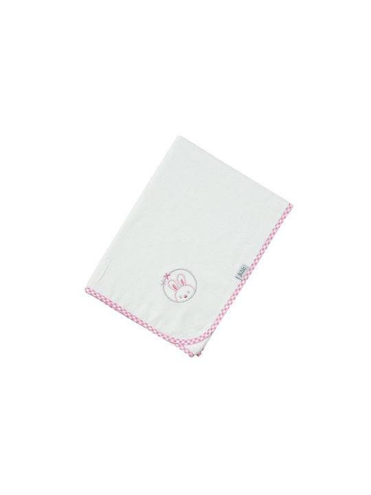 Bunny Bebe Swaddle Blanket Λαγουδάκι Καρό Roz 9...