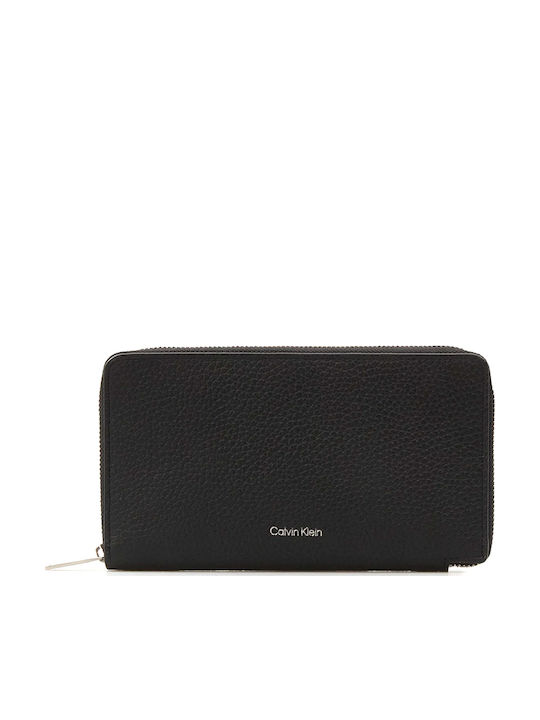 Wallet Leather Men's Wallet Classic Black