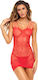 Rene Rofe Cupid Approved Dress Red Κόκκινο
