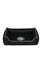 Ikaros Sofa Hundebett Schwarz 120x90cm.