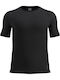 Odlo Performance Light Men's Thermal Short Sleeve T-Shirt Black