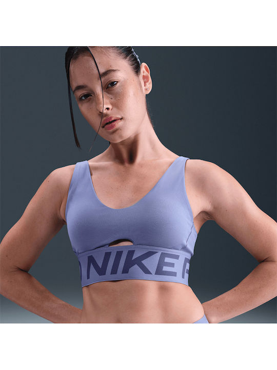 Nike Dri-Fit Indy Women's Sports Bra without Padding Purple