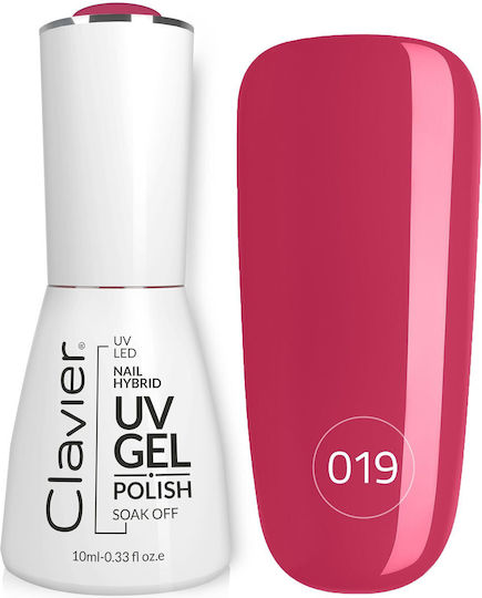 Clavier Ημιμόνιμο Βερνίκι Νυχιών 020 Pinky Pink 8ml
