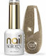 Clavier Halb-permanenter Nagellack 123 mit Glitter 8ml 1Stück