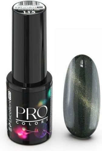 Excellent Pro Ημιμόνιμο Βερνίκι Νυχιών 115 Christmas Tree Cat Eye