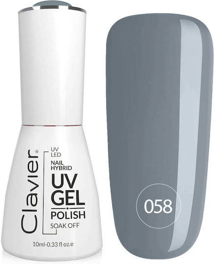 Clavier Ημιμόνιμο Βερνίκι Νυχιών 058 Rainy Day 8ml
