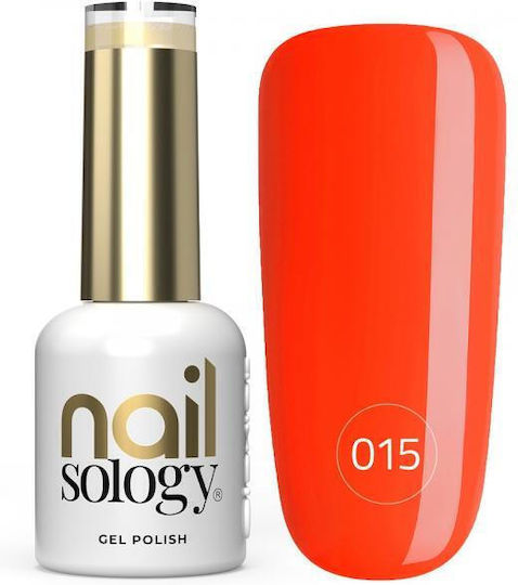 Clavier Ημιμόνιμο Βερνίκι Νυχιών 015 Omg Orange 8ml