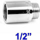 Προσθήκη 1/2" Μήκος 25mm 02759