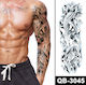Temporary Tattoo Sleeve Qb-3045