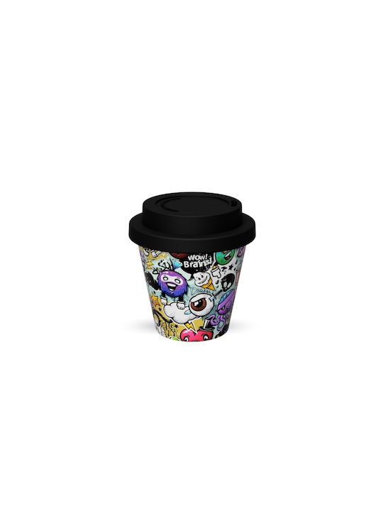 iDrink Urban Becher Kunststoff mit Deckel 90ml