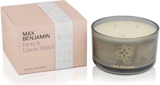 Max Benjamin Aromatic Soy Candle In Jar With French Perfume 560gr