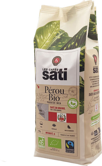 Espresso Kaffee Sati Cafe Peru Paraiso Inca Bio 500g Körner
