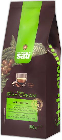 Καφές Espresso Sati Cafe Irish Cream Arabica 500g Κόκκους