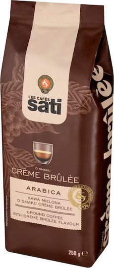 Καφές Espresso Sati Cafe Creme Amaretto Arabica 250g Αλεσμένος