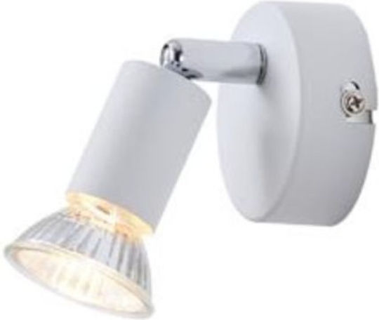Eurolamp Единично Спот в Бял Цвят