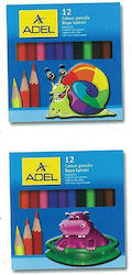 Adel Creioane Colorate Jumătate De Lungime 12 Culori Adel Creioane Colorate Jumătate De Lungime 12 Culori