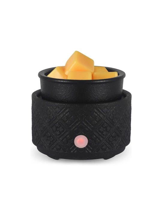 Ηλεκτρικός Κεραμικός Αρωματιστής Wax Melts Duosdei Μαύρος