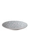 Authentic Teller Untiefe Keramik Blau mit Durchmesser 21.5cm