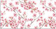 Desk Pads Vinyl Print Daily Use Pink Flowers 90...
