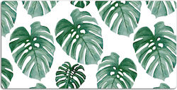 Desk Pads Keyboard Mouse Monstera Leaves Print ...