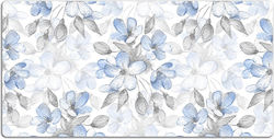 Desk Pad Non-Slip Base Keyboard & Mouse Flowers...