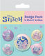 Abzeichen 5 Stück Stitch + Angel Space Rocks Pack 5 Abzeichen Bp2404702