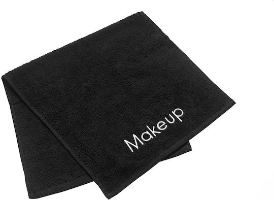 Beauty Home Make Up Art Λαβέτα Ξενοδοχείου 30x30εκ. Μαύρη