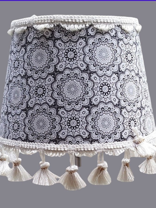 Καπέλο Φωτιστικού Grey Tribal Διαστάσεις 15*12*10
