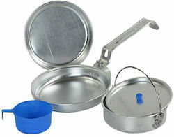 Mil-tec Cook Set Polished Aluminium 1 Person Mil-tec Cook Set Polished Aluminium 1 Person
