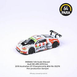 Macheta Auto Audi R8 Lms Australian Gt Championship #24 Weiß Rot Para64