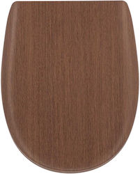Eurocasa Καπάκι Λεκάνης Ξύλινο 42x35.5cm Καφέ Eurocasa Καπάκι Λεκάνης Ξύλινο 42x35.5cm Καφέ