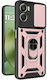 Sliding Camera Back Cover Plastic Rose Gold (Motorola Moto G06 4G)