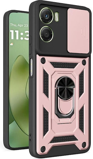 Sliding Camera Back Cover Plastic Rose Gold (Motorola Moto G06 4G)