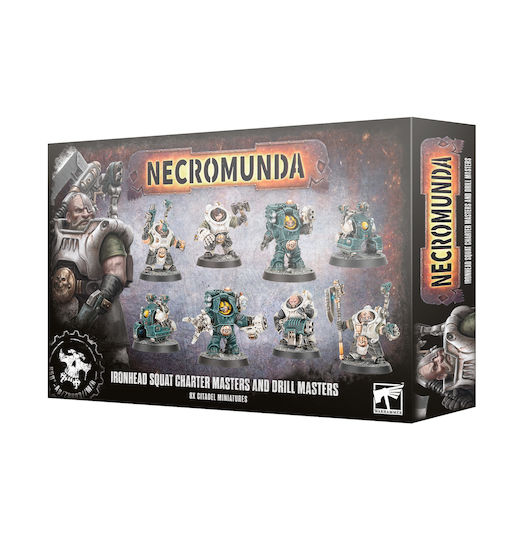 Warhammer Necromunda Ironhead Squat Charter Masters Drill Masters 301-62