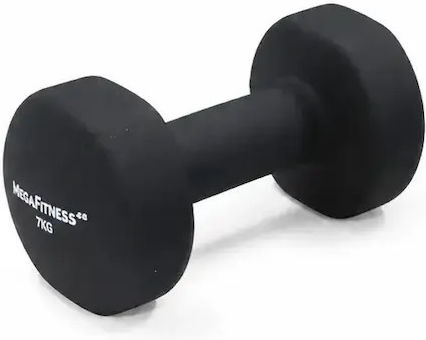 MegaFitness Neoprene Dumbbell 1 x 7kg